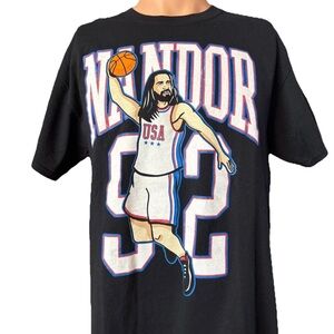 Nandor The Relentless What We Do In The Shadows USA Basketball Shirt Size Large